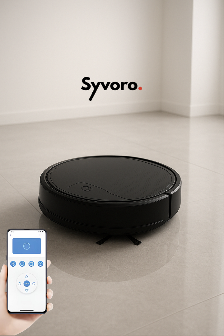 Syvoro TriSweep™ 3-in-1 Smart Robot Vacuum & Mop – Deep Clean for Every Floor