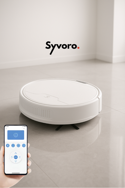 Syvoro TriSweep™ 3-in-1 Smart Robot Vacuum & Mop – Deep Clean for Every Floor