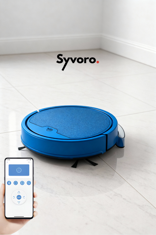 Syvoro TriSweep™ 3-in-1 Smart Robot Vacuum & Mop – Deep Clean for Every Floor